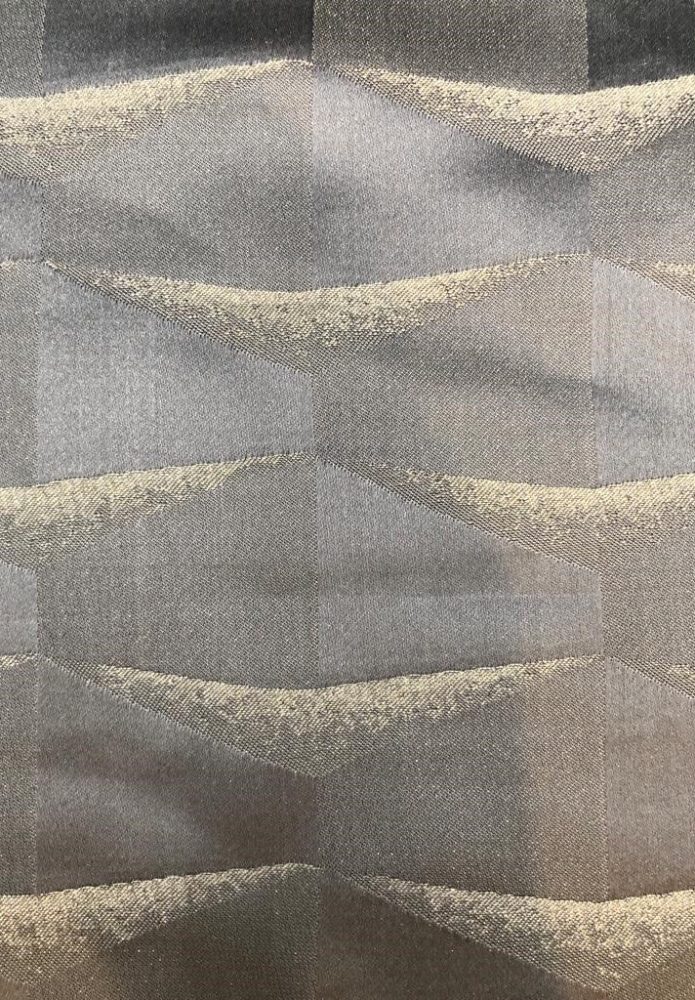 Gold Silver Gray Triangle Jacquard Napkins