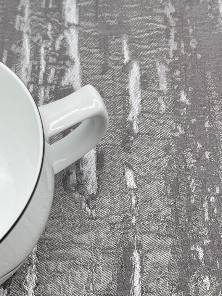 Gray Mountain Fall Jacquard Tablecloth