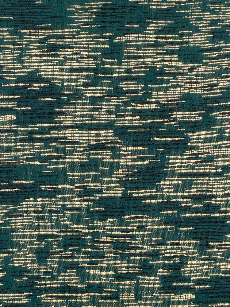 Green Gold Stripe Jacquard Napkins