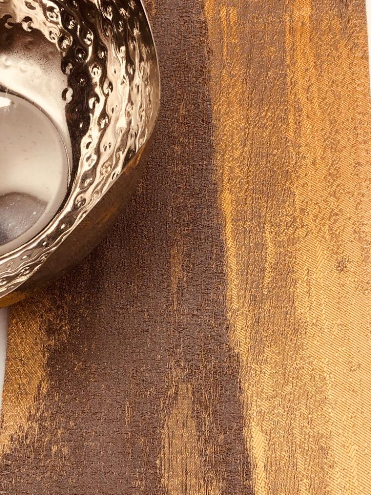 Rustic Metal Abstract Jacquard Tablecloth