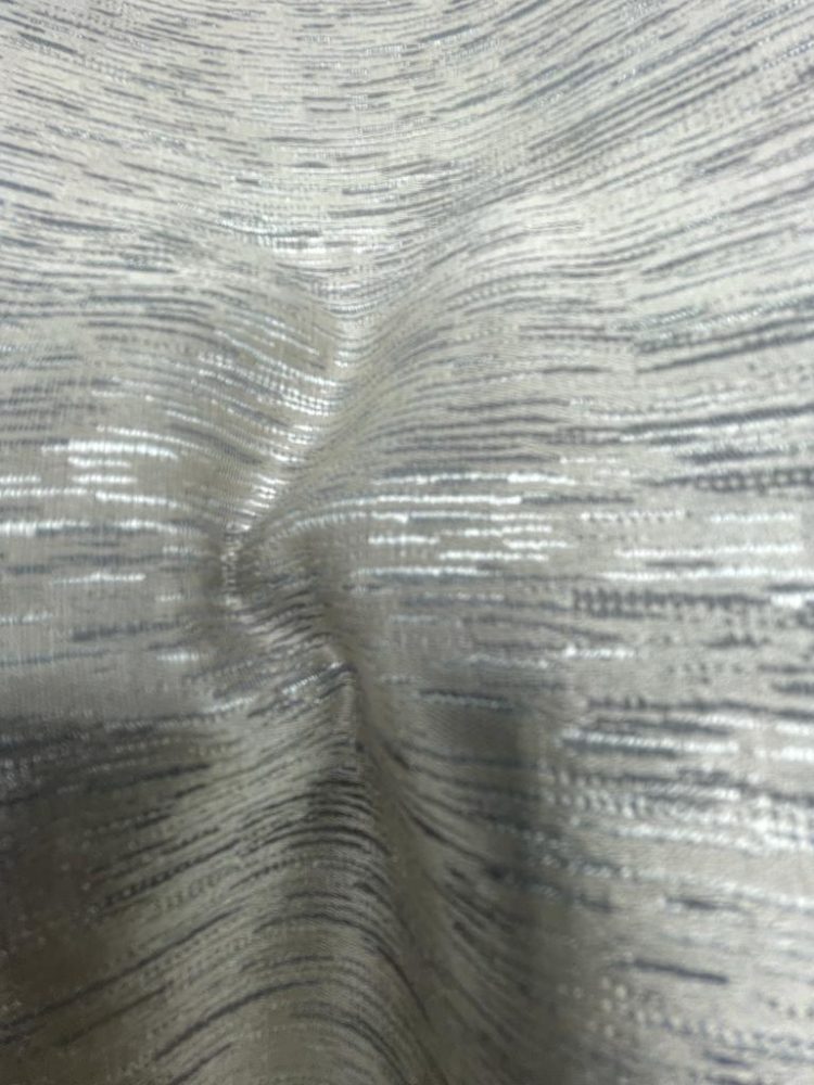 Silver Gray Stripe Jacquard Napkins