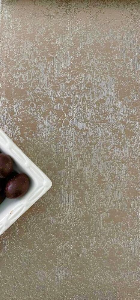 Metallic Gold Silver Splash Jacquard Tablecloth