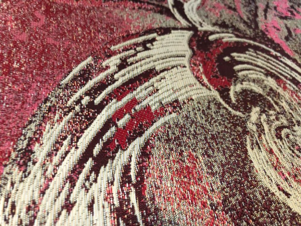 Red Garden Jacquard Napkins