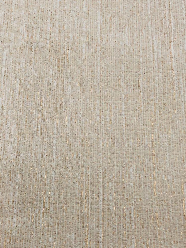 Textured Ivory Gold Jacquard Napkins