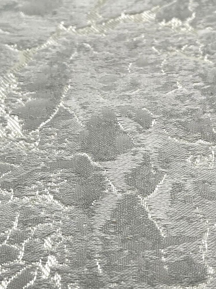 White Silver Stone Wall Jacquard Napkins