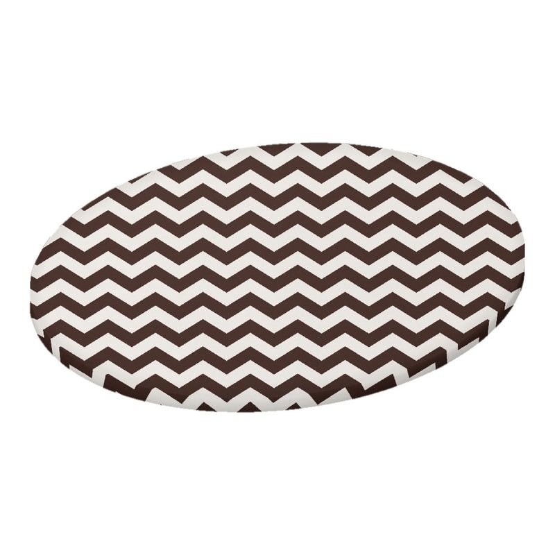 Brown Chevron Zigzag