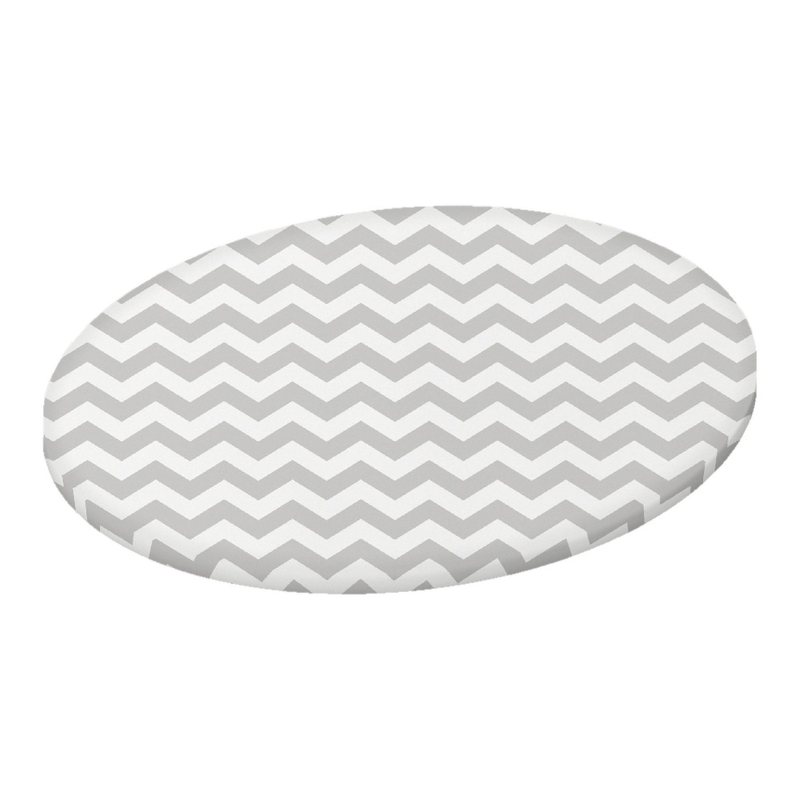 Grey Chevron Zigzag