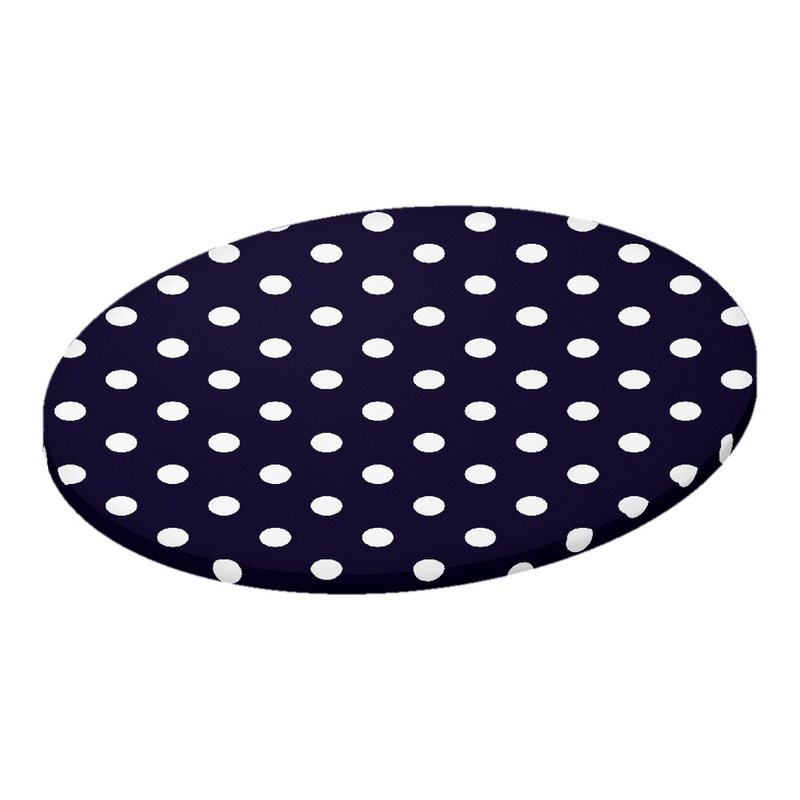 Polka Dots Navy Oval Stokke Mini sheet