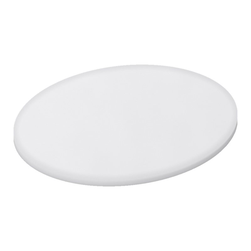 Solid Ivory Woven Oval Stokke Mini sheet