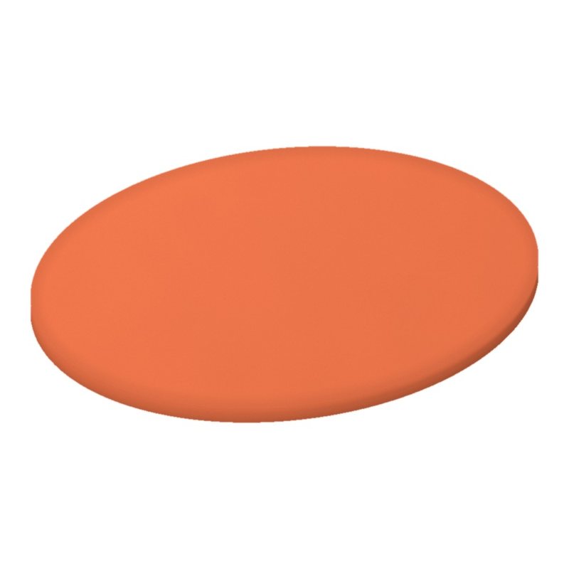 Deep Orange Woven Oval Stokke Mini sheet