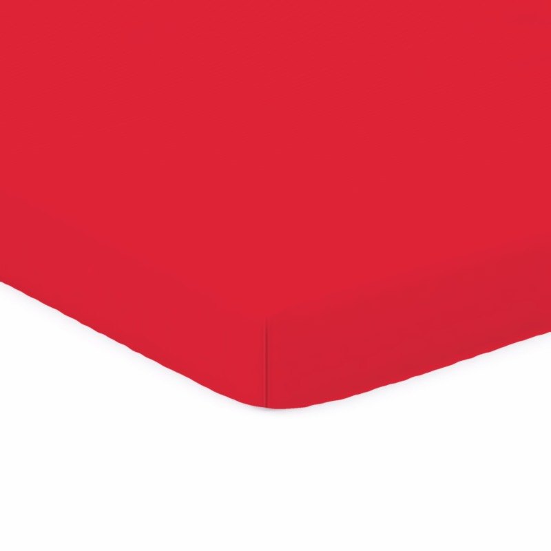 Solid Red Jersey Knit Costzon Portable Baby Playard sheet