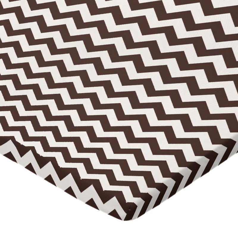 Brown Chevron Zigzag