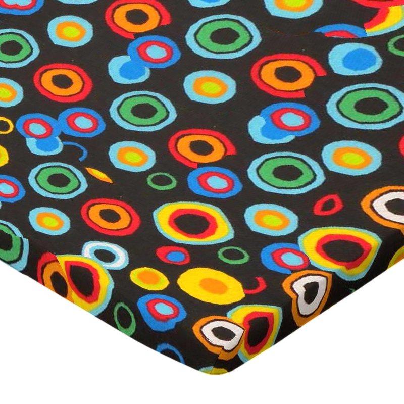 Colored Circles Black