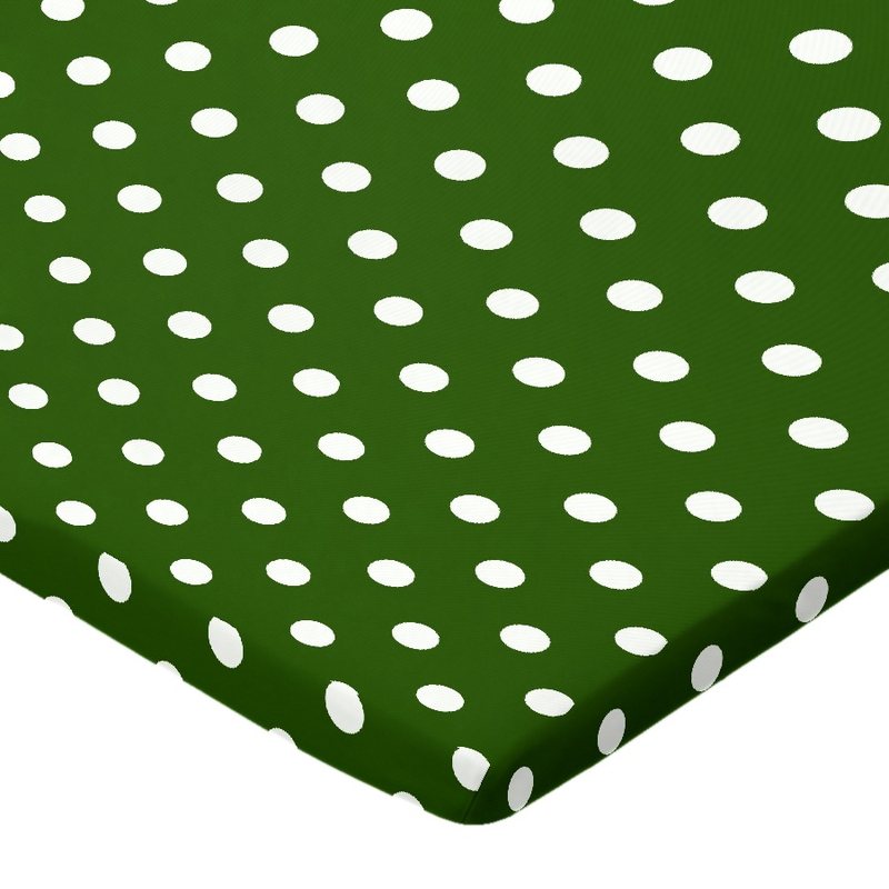 Polka Dots Hunter Green
