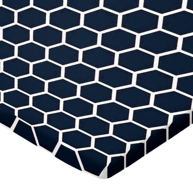 Navy Honeycomb