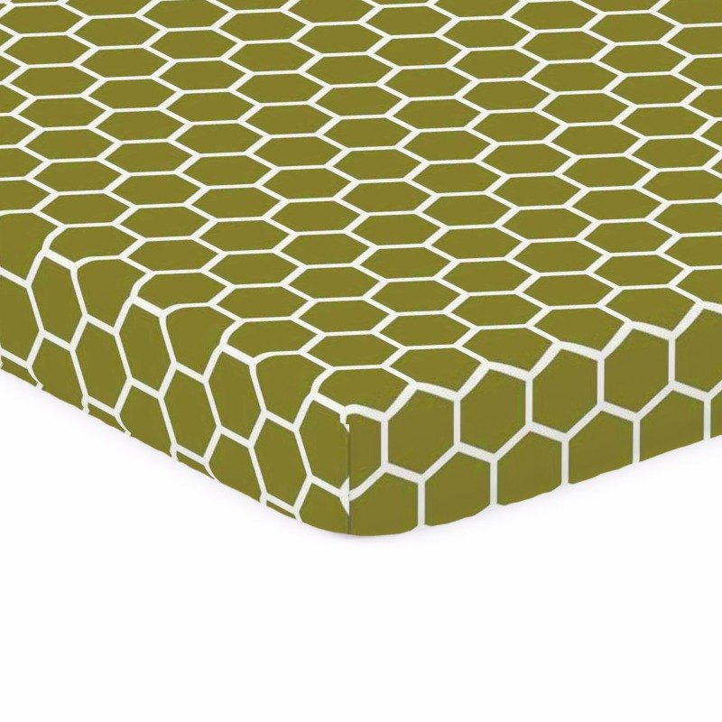Sage Honeycomb Cradle sheet