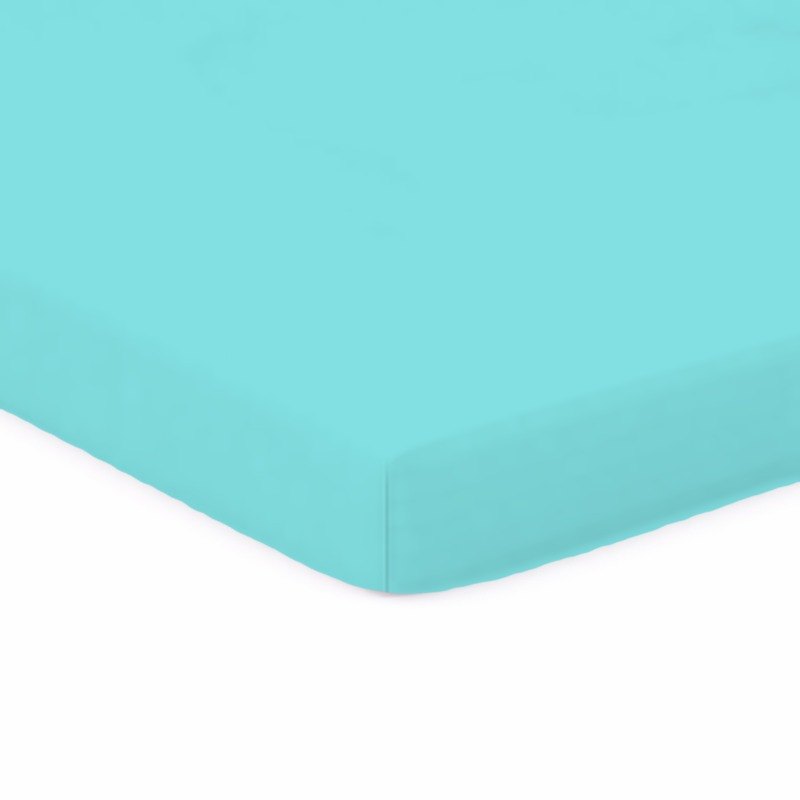 Solid Aqua Woven Maxi Cosi Swift Play Yard sheet