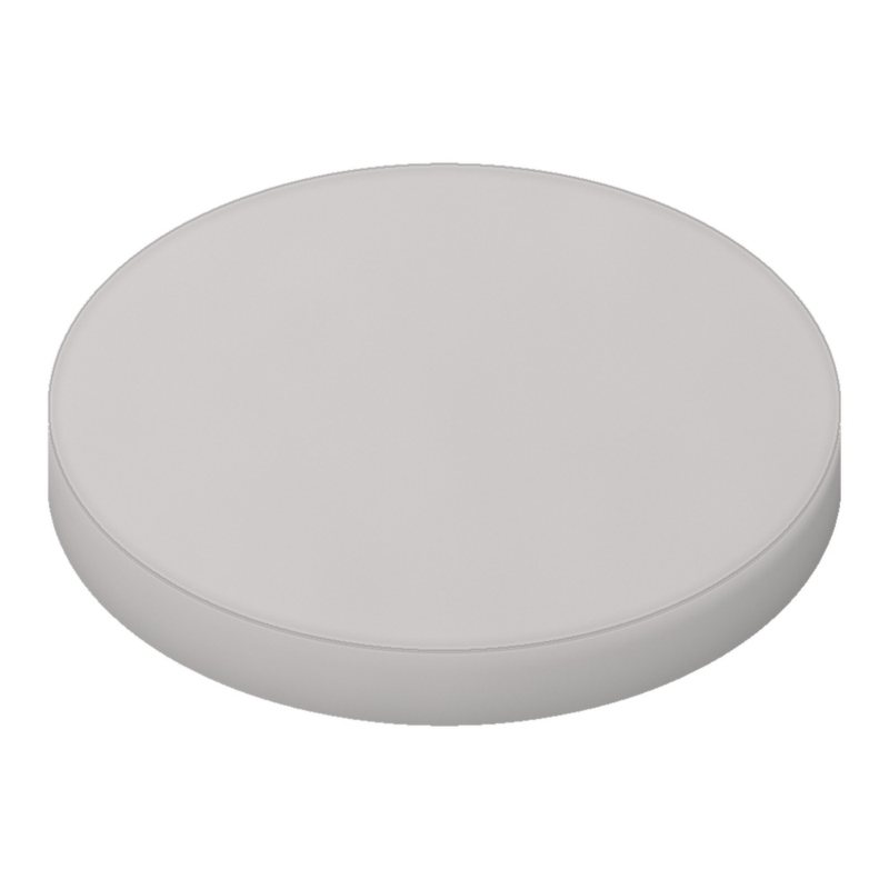 Silver Grey Jersey Knit Round Crib sheet