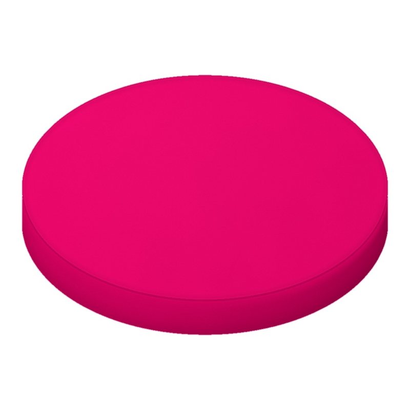 Hot Pink Jersey Knit Round Crib sheet
