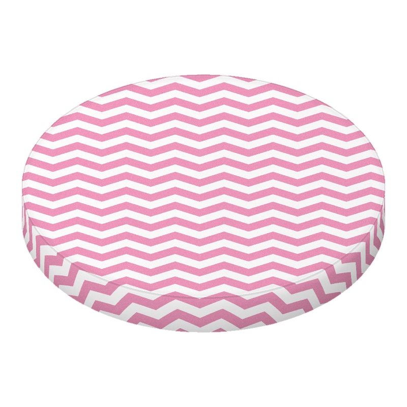 Sparkly Pink Chevron