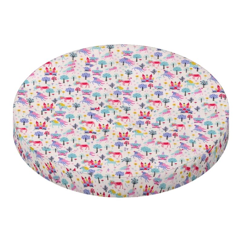 Unicorns Round Crib sheet