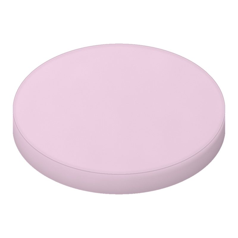 Baby Pink Woven Round Crib sheet