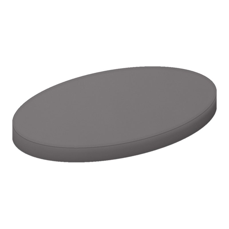 Dark Grey Jersey Knit Oval Crib Stokke Sleepi sheet