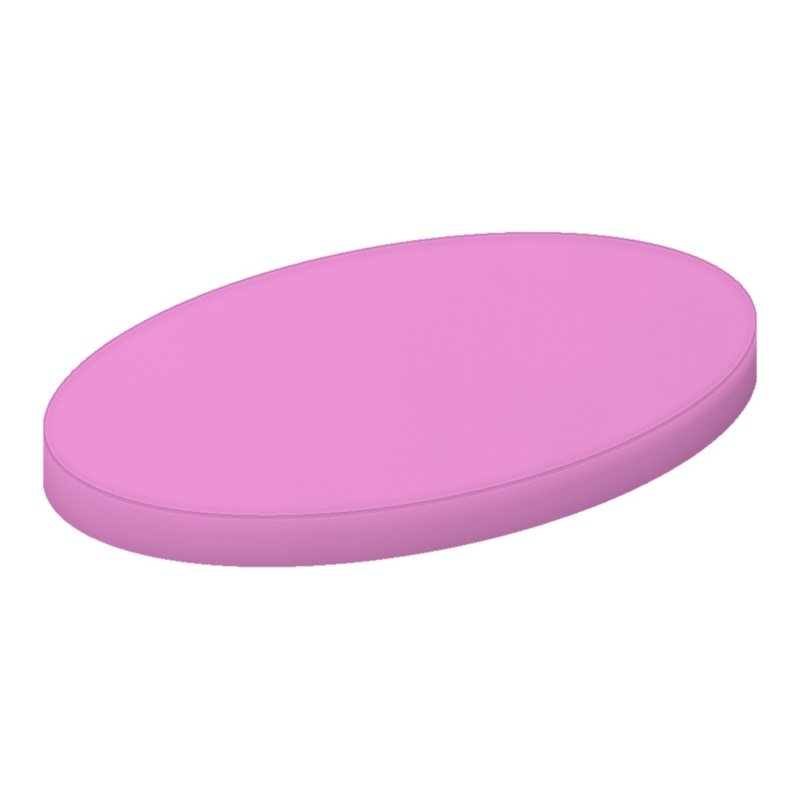 Flannel FS3A - Hot Pink Oval Crib Stokke Sleepi sheet