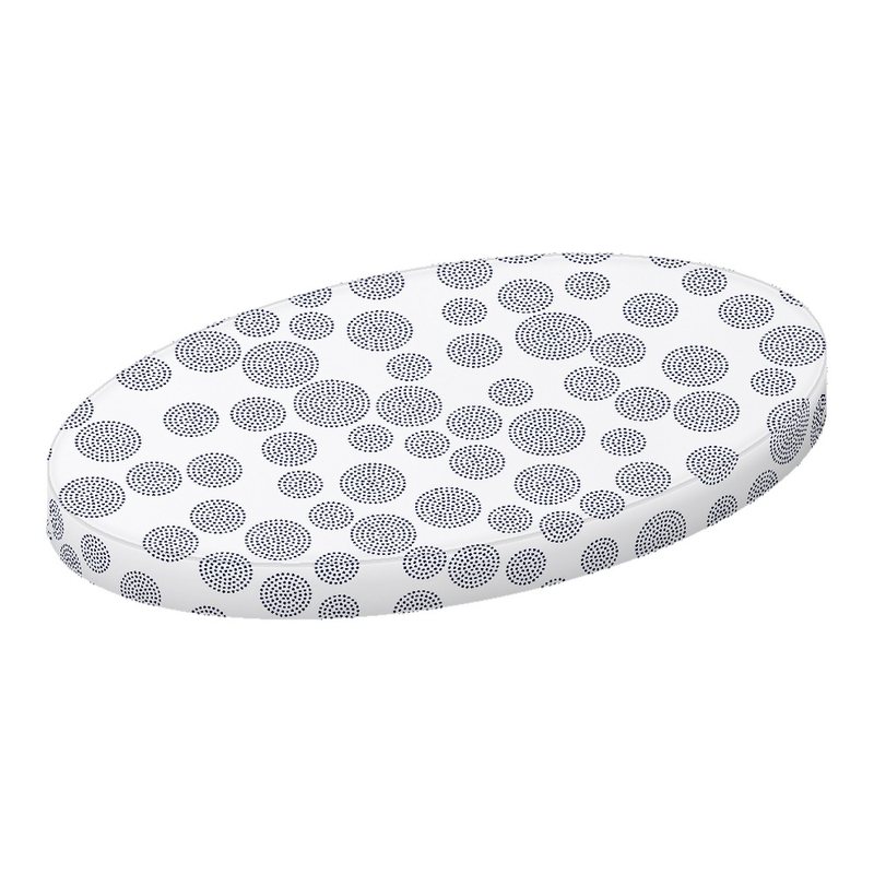 Royal Circle Swirls Oval Crib Stokke Sleepi sheet