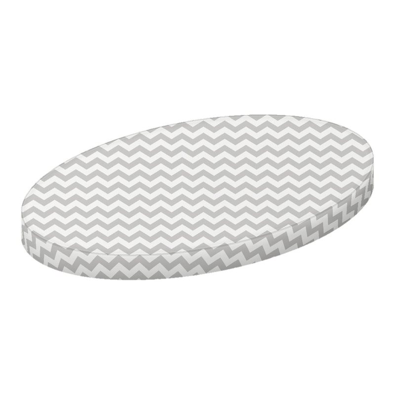 Grey Chevron Zigzag