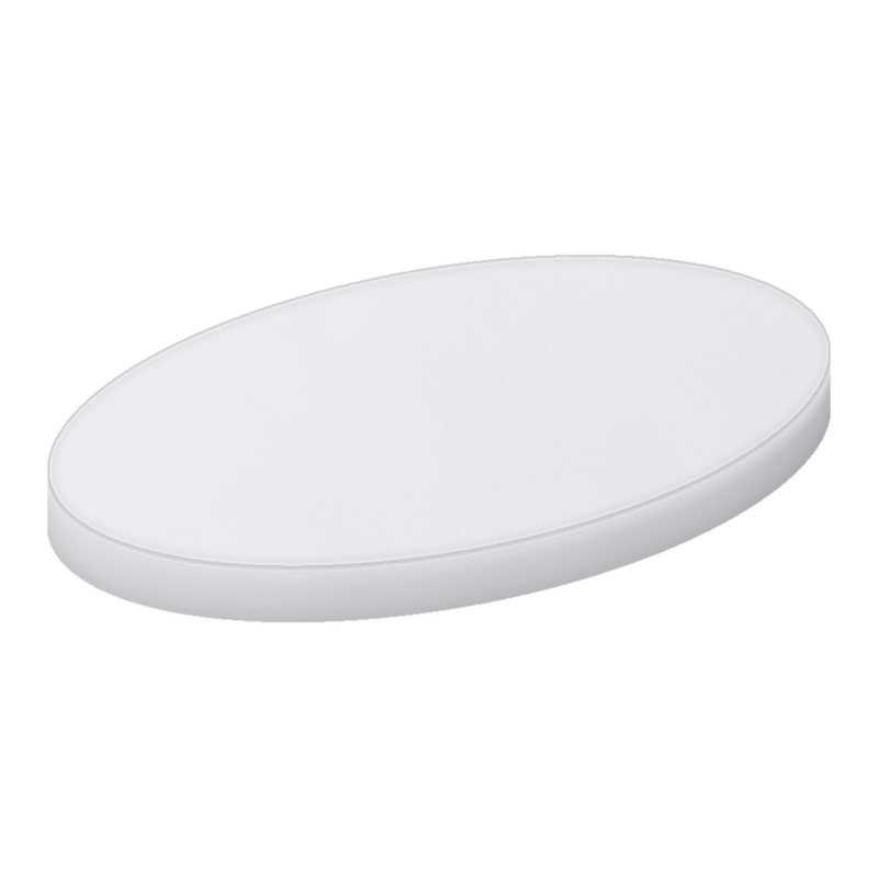 Solid Ivory Woven Oval Crib Stokke Sleepi sheet