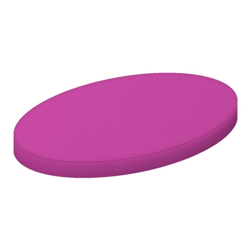 Hot Pink Woven Oval Crib Stokke Sleepi sheet