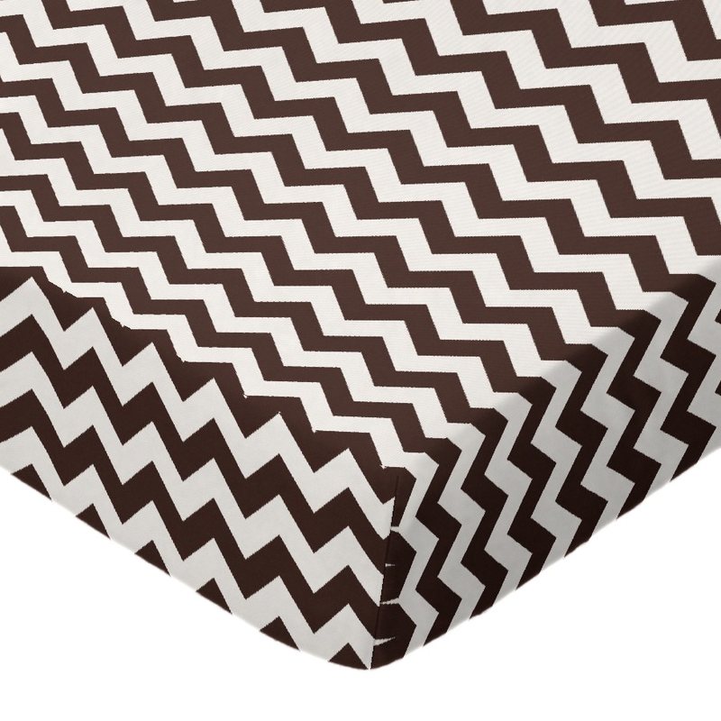 Brown Chevron Zigzag