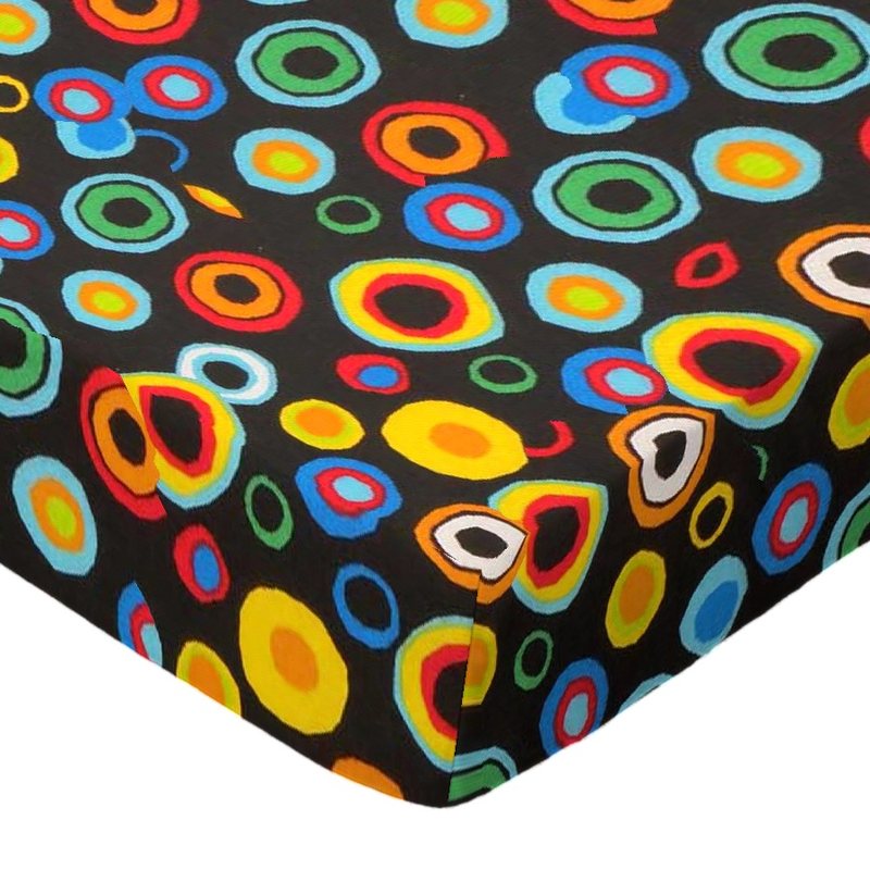 Colored Circles Black