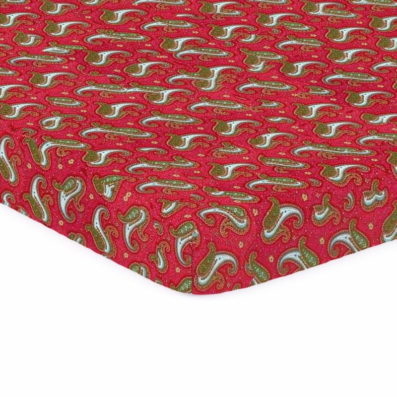 Paisley Red Crib / Toddler sheet