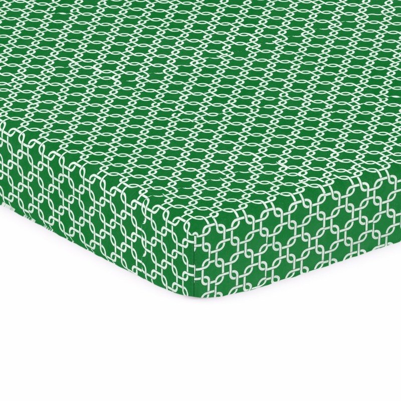 Green Links Crib / Toddler sheet