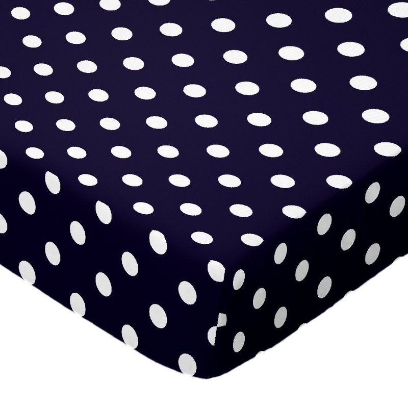 Polka Dots Navy