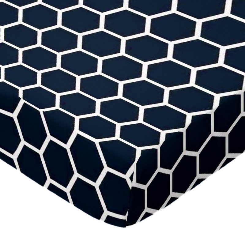 Navy Honeycomb