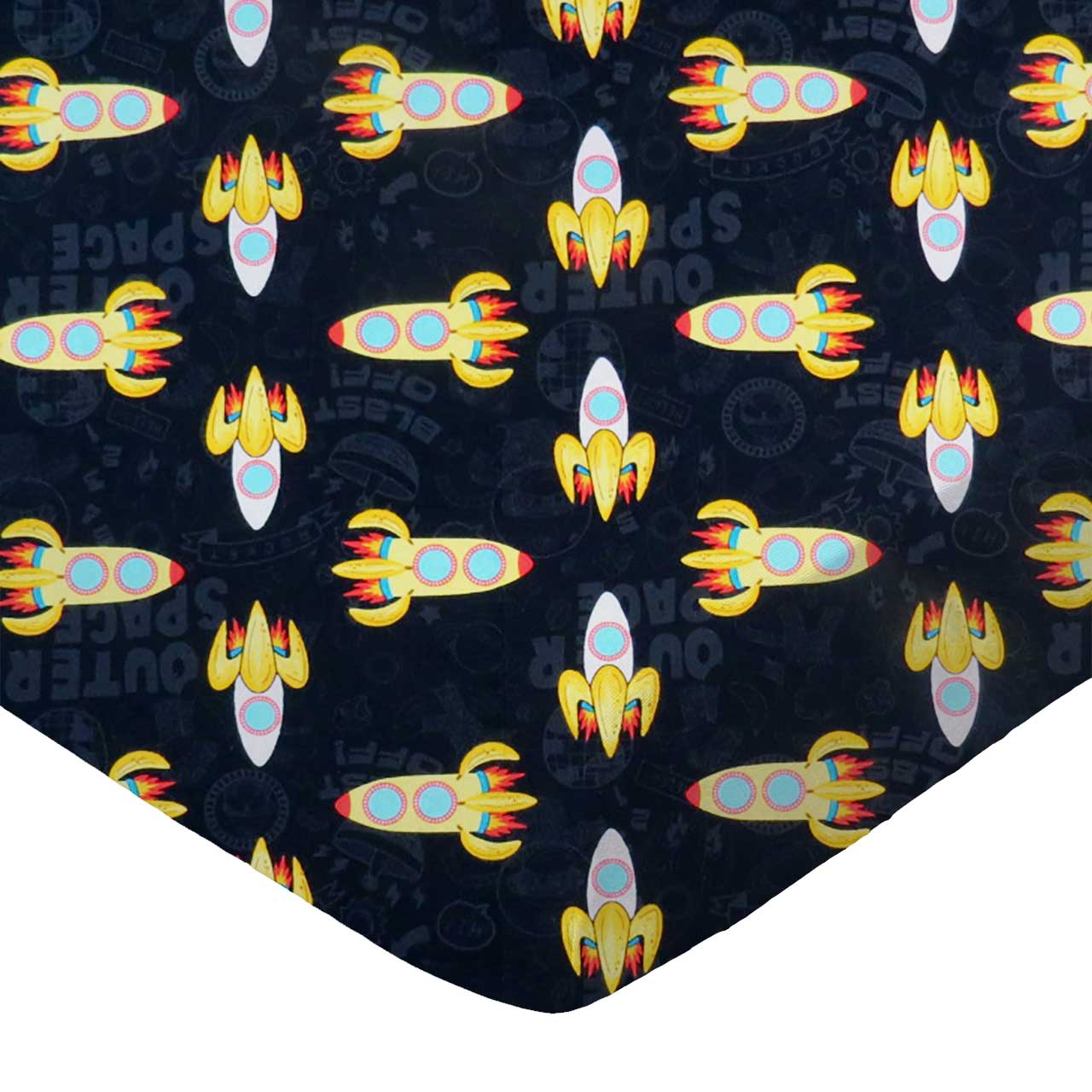 Outer Space Changing Pad Cover sheet