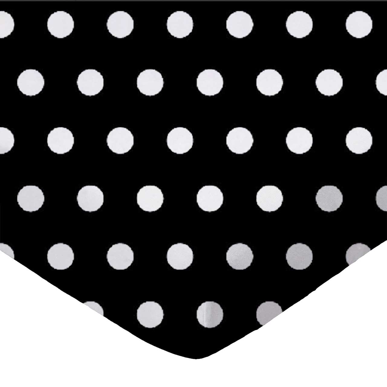 Polka Dots Black Play Yard - Fits UPPAbaby Remi sheet