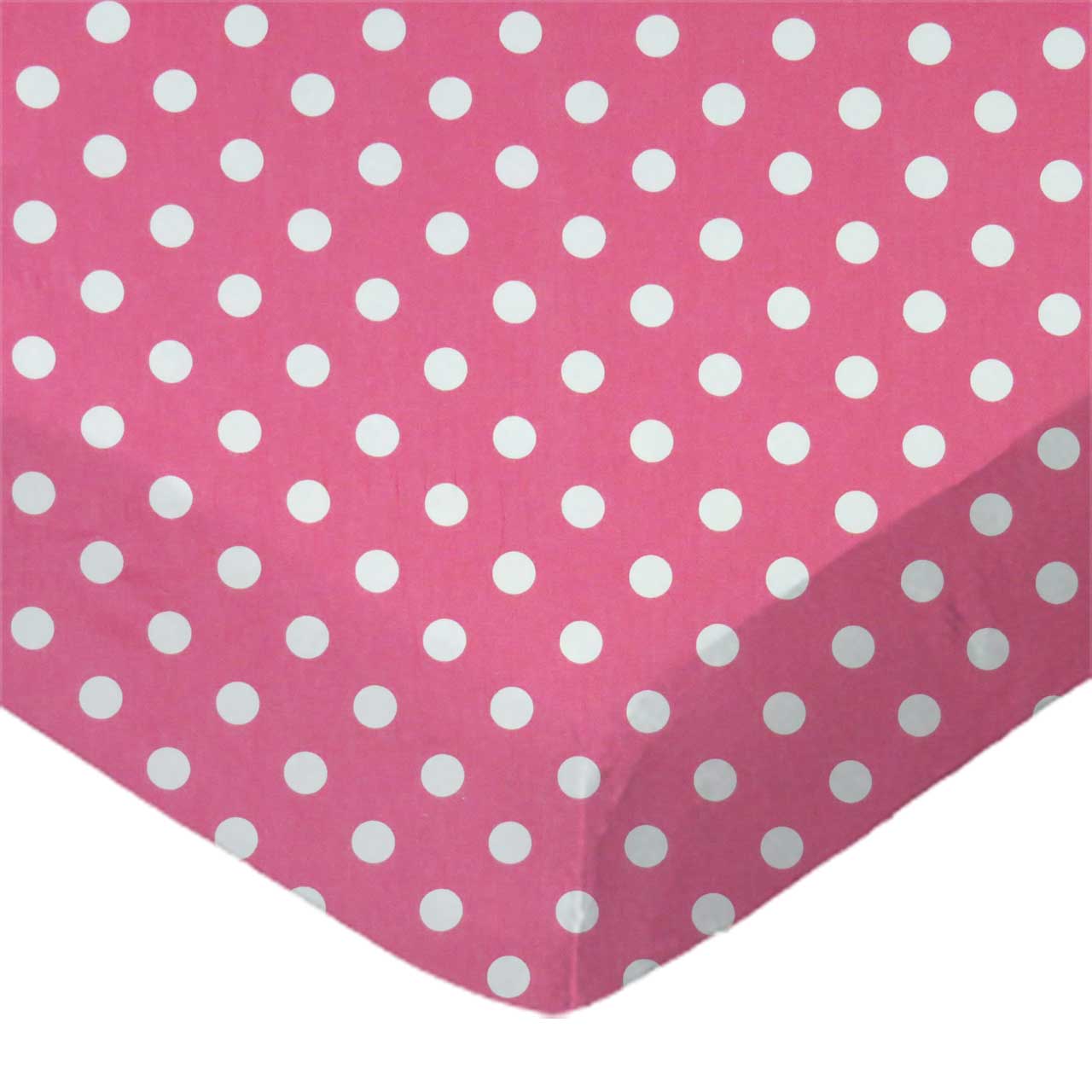 Polka Dots Pink Play Yard - Fits UPPAbaby Remi sheet