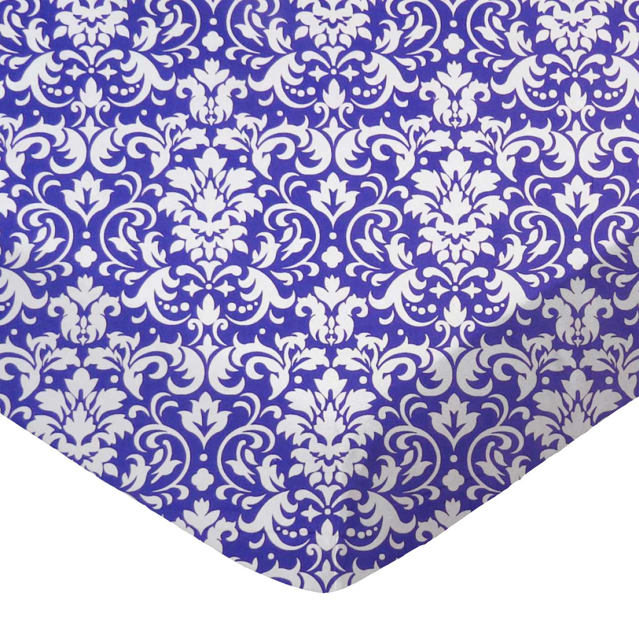 Purple Damask Play Yard - Fits UPPAbaby Remi sheet